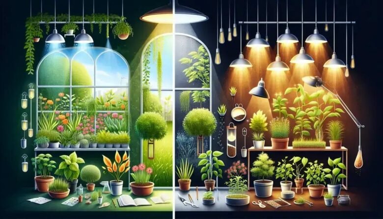 Luz Natural vs. Artificial para Plantas: 7 Dicas Essenciais